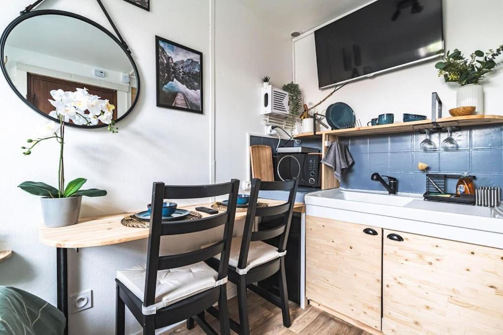 L'Escale Studio Proche De La Gare Reims Esterno foto